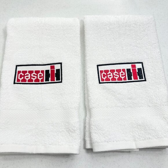 Case IH Towels Embroidered International Harvester Hand Towel Set Bathroom Home - Picture 6 of 9